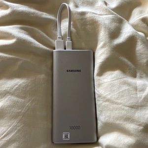 Samsung portable phone charger.